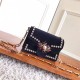 Black Broadway Velvet Mini Bag