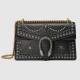 Black Dionysus Small Studded Shoulder Bag