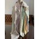 GG Jacquard Shawl Pastel Stripes