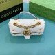 White GG 446744 MARMONT MINI SHOULDER BAG