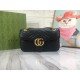 GG 443497 Marmont Wave Pattern Chain Bag