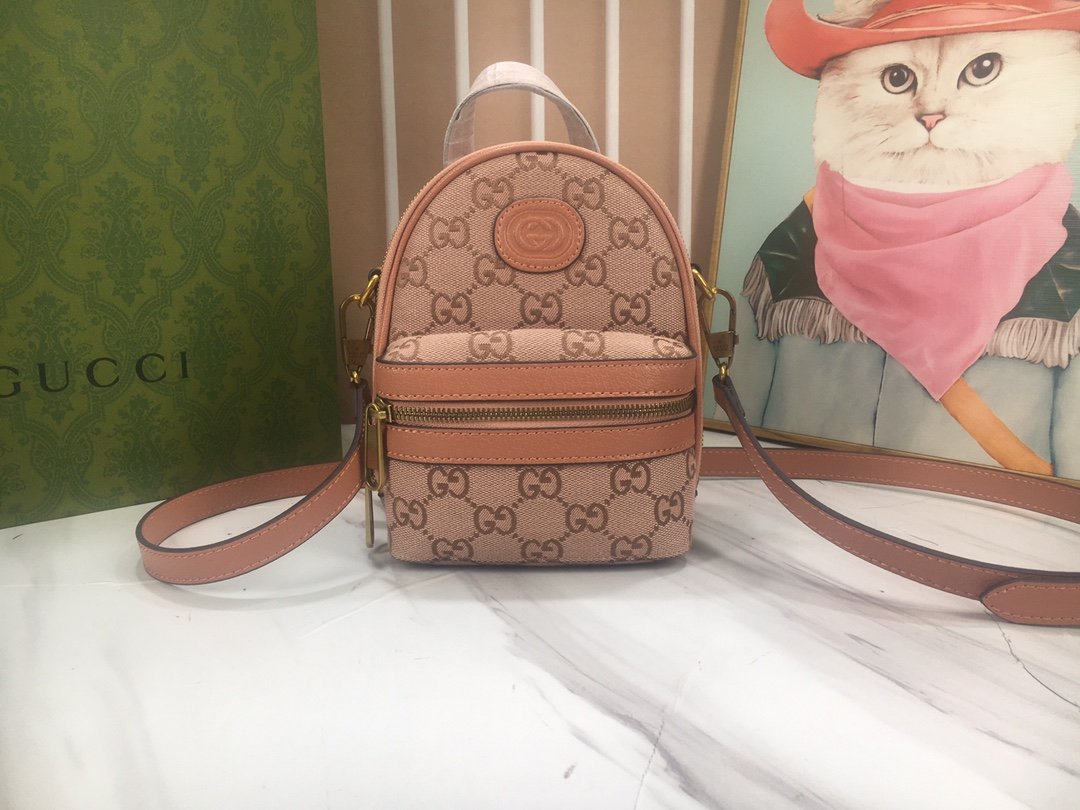 Gucci Mini backpacks 725654 Pink