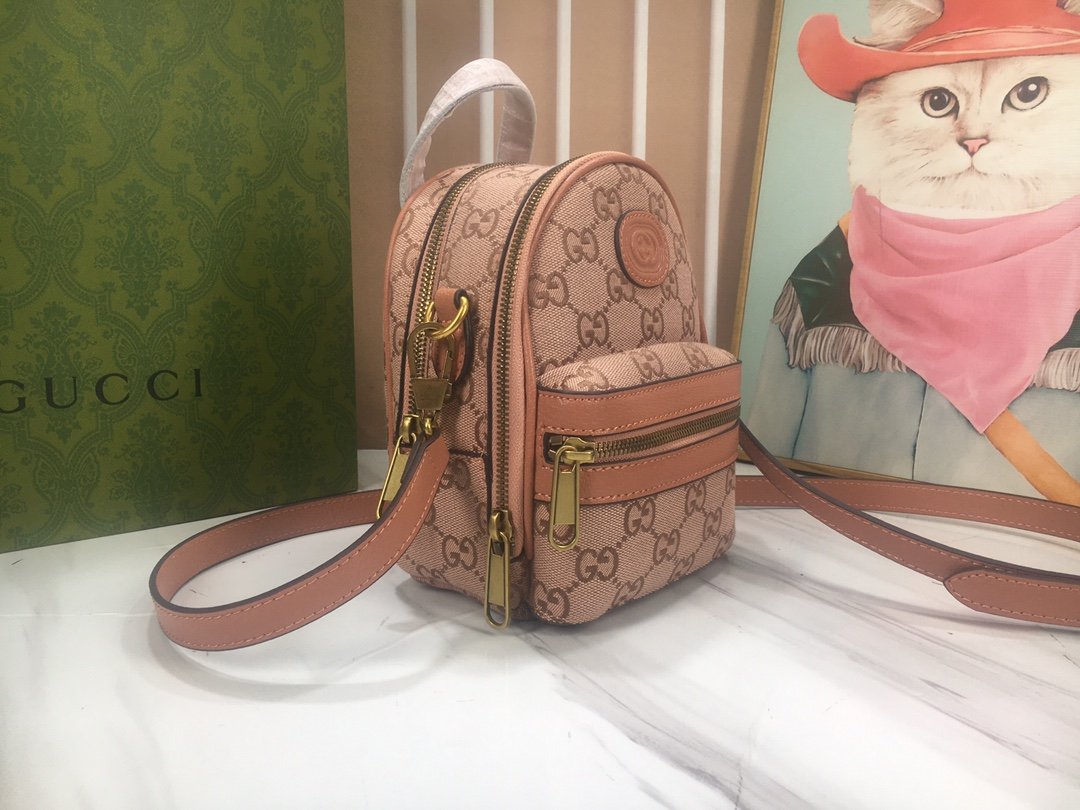 Gucci Mini backpacks 725654 Pink