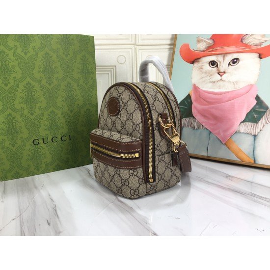 Gucci Mini backpacks 725654 Brown